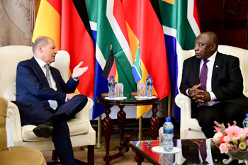 Germany Scholz Ramaphosa