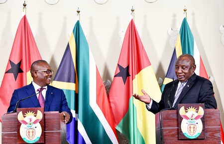 Guinea Bissau Ramaphosa