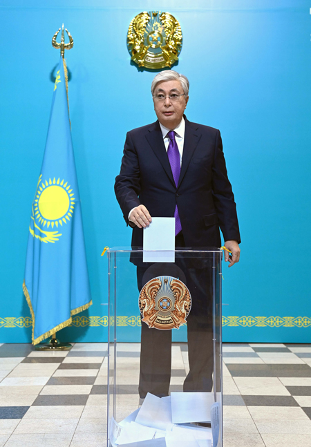 Kazakhstan elections Tokayev