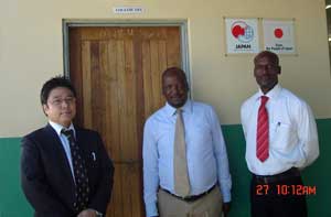 John Wesley Kosi Bay Private School - Mr Shigeki Omura, Second Secretary of the Embassy of Japan