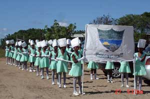 Handover Ceremonies for the Japanese Grant Assistance Projects John Wesley Kosi Bay Private School - Mr Shigeki Omura, Second Secretary of the Embassy of Japan